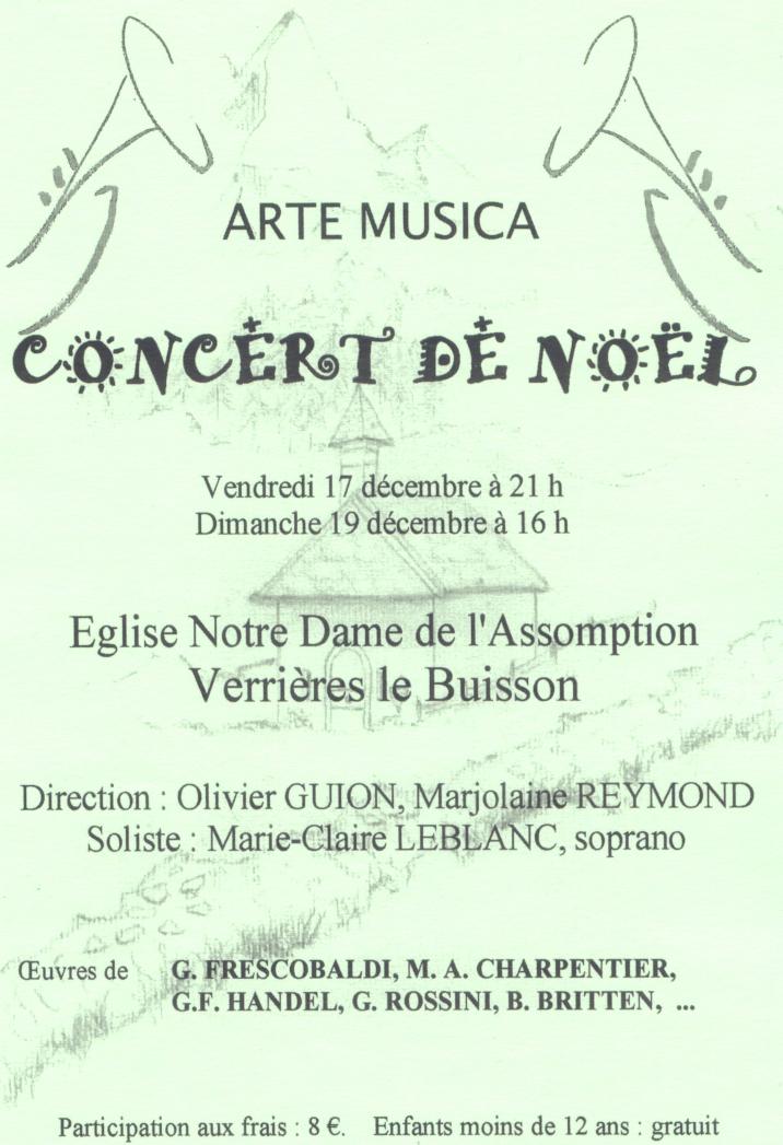 Concert de Noël 2004